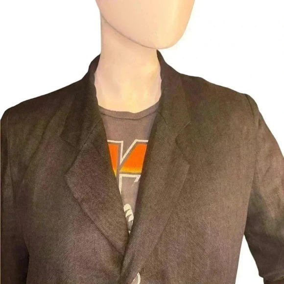 DT Edition cotton/blazer jacket in black color long sleeves. - Picture 7 of 12